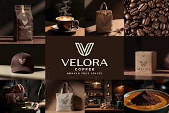 design a professional brand identity, logo design and complete brand kit