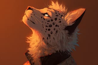 draw stickers for telegram of your furry characters or not
