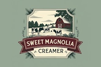 create a professional butter brand logo design