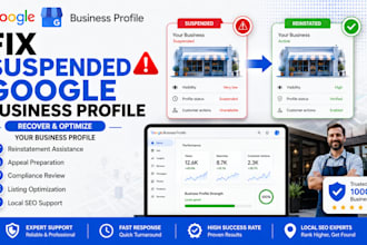 fix suspended google business profile reinstate gmb and submit appeal