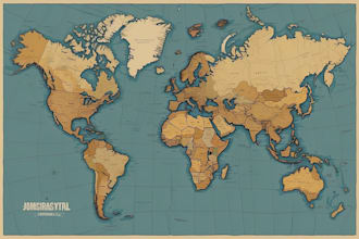 design business vector map of any location