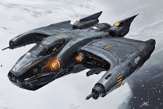 do sci fi spaceship design