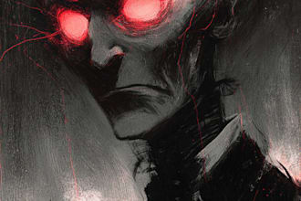 draw dark art and monsters character