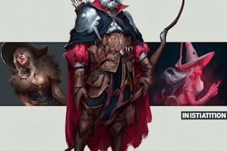character art and dnd character art