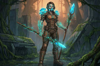 develop character design and concept art for your game art