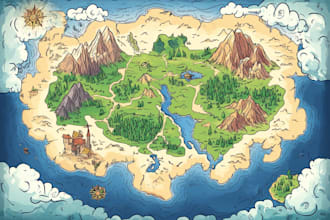 map illustration vector illustration vector map