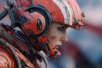 design sci fi mech, robot, and hard surface