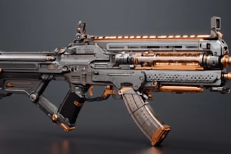 design unique weapons illustrations