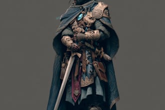 dnd, fantasy character and dnd character