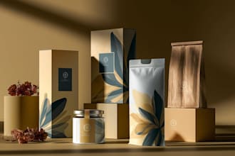 design unique product package, product packaging design
