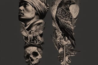 create custom tattoo design