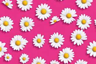 create seamless pattern design, watercolor pattern