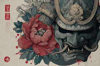 design a professional japanese tattoo design