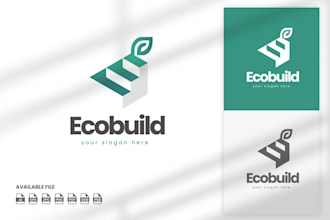 design a modern geometric logo for your business