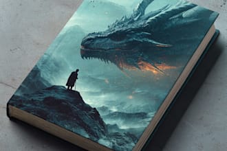 do a professional illustration, splash art, comic cover