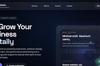 build a modern responsive portfolio website using react