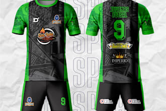 create professional sports jersey and graphic designs
