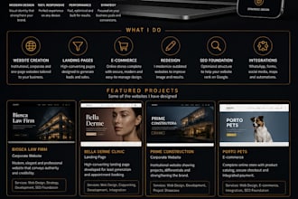 website creator and web desing