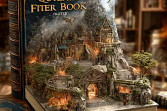 draw professional illustrated cover art
