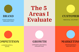 deliver a complete brand audit and strategy roadmap