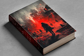 do fantasy book cover, book cover design book cover