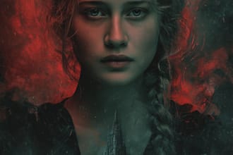 design a captivating best selling fantasy book cover for