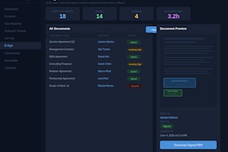 build your business a custom ai powered CRM platform from scratch