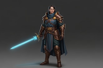 draw your rpg game character design