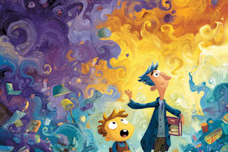 illustrate children story book illustration, story book