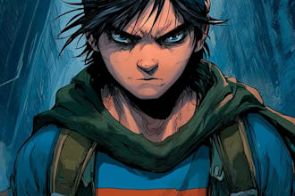 draw special comic illustration or graphic novel