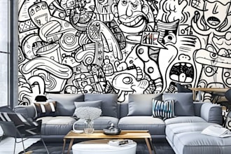 wall mural painting wallpaper for living room or office