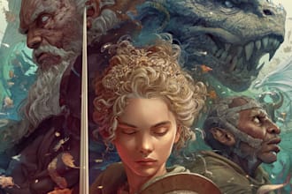 draw your fantasy character illustration