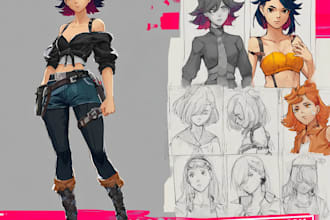 create custom anime fan art with stunning details vibrant