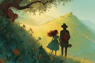 children book illustration and children book illustration