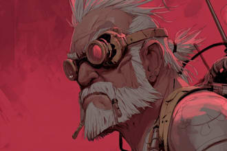 design epic star wars character and scene artwork
