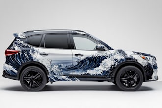 vehicle wrap car wrap van truck wrap design