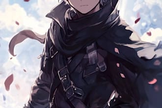 draw a anime character