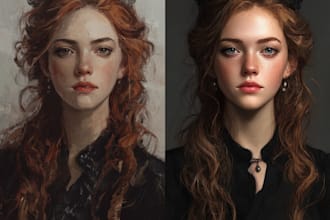 create fantasy character portrait