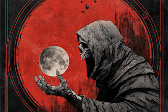 draw skull or skeleton design in my style