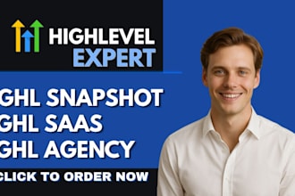 setup ghl snapshot ghl saas ghl agency ghl whitelabel ghl automation sub account