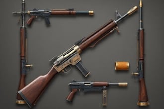 design unique weapons illustrations