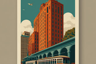 do custom retro vintage metal sign posters and flyers