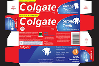 craft a print ready box dieline and packaging template within 24 hours