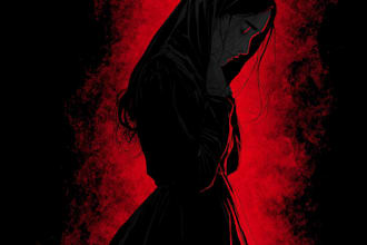 do spooky, horror, halloween illustrations, poster design