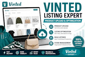 upload and optimize vinted product listings for more visibility and sales