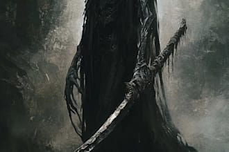 do horror character design