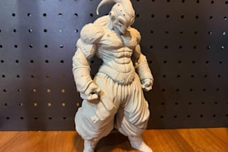 sculpt a realistic full body character, statue, and figure for 3d printing