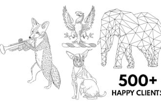 create a personalized pet portrait gift from your photo