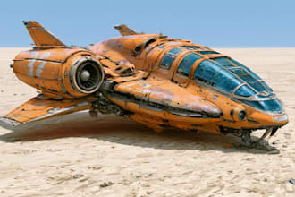 do sci fi spaceship design