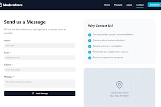 build you fully functional website